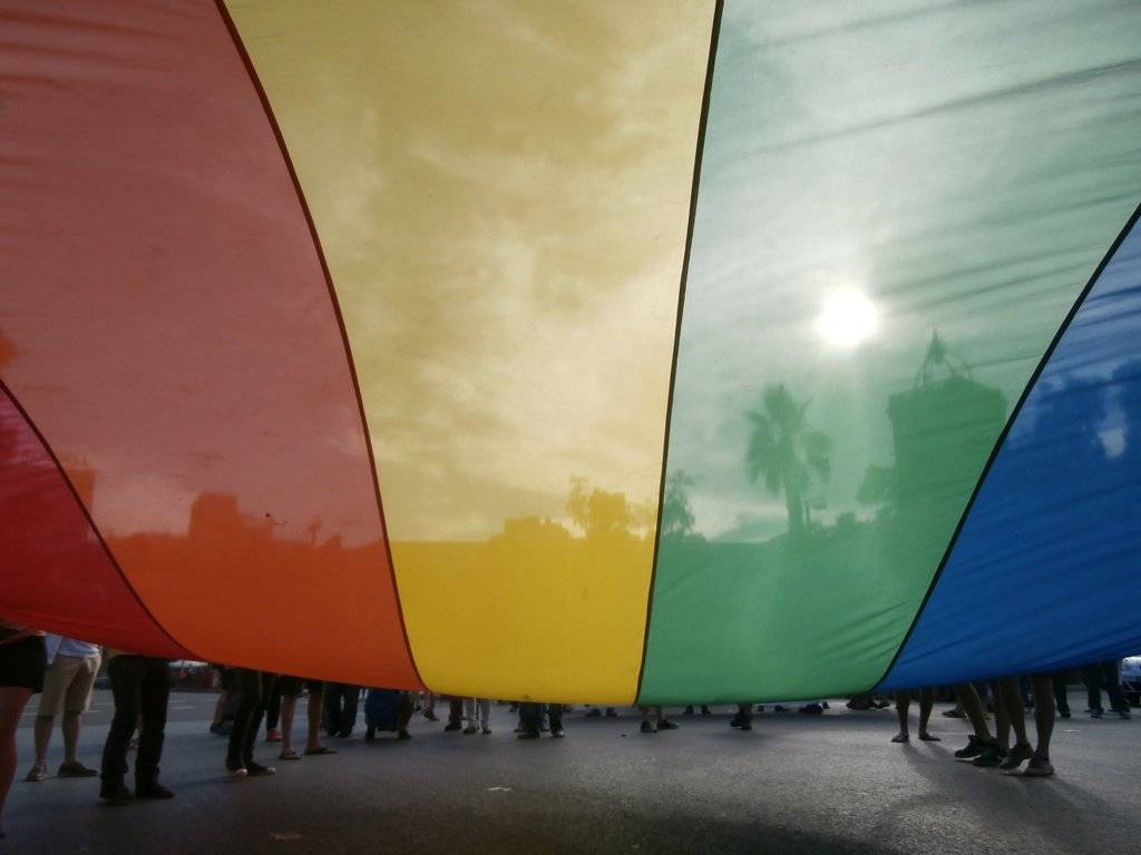 Manifestació del 28J a Barcelona, per l'alliberament lèsbic, gai, bi, trans i intersex