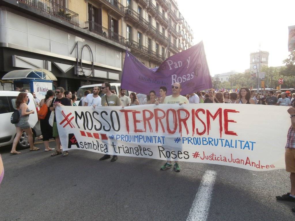 Manifestació del 28J a Barcelona, per l'alliberament lèsbic, gai, bi, trans i intersex