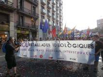 Manifestació del 28J a Barcelona, per l'alliberament lèsbic, gai, bi, trans i intersex