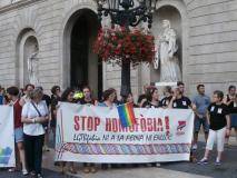 Manifestació del 28J a Barcelona, per l'alliberament lèsbic, gai, bi, trans i intersex