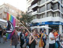 Manifestació del 28J a Tortosa, per l'alliberament lèsbic, gai, bi, trans i intersex