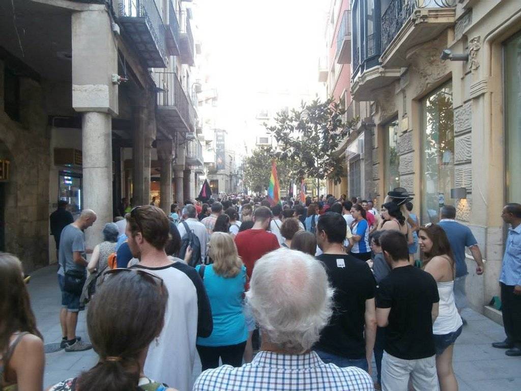 Manifestació del 28J a Tortosa, per l'alliberament lèsbic, gai, bi, trans i intersex