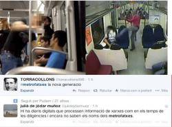Els #metrofatxes, agressors als vagons de tren i metro de perfil espanyolista i racista