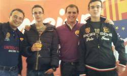 La família Sambeat amb Albert Rivera (foto: facebook Jaime Sambeat)