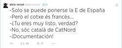 Un nord-català reprodueix irònicament les situacions d'odi i vexacions del policies espanyols contra els viatgers nord-catalans