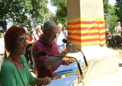 La Comissió de la Dignitat i  la Plataforma per la Llengua han exigit aquest dissabte el retorn dels "papers de Salamanca"