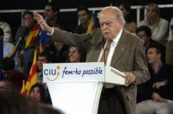 Jordi Pujol, ideòleg del catalanisme conservador, cervell gri de CiU. Foto: LaVanguardia