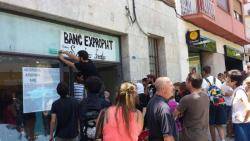 expropiació del banc recovertir ara en l'Ateneu Popular Sa fera Ferotge
