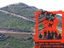 Maniobres de militars espanyols, ara al Montseny
