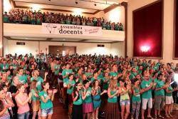 Trobada multitudinària de docents a l'Auditori de Porreres