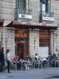 Imatge del bar Funicular del carrer Consell de Cent de Barcelona on va ser detingut Salvador Puig Antich el 25 de setembre de 1973 (imatge: Associació Conèixer Història)