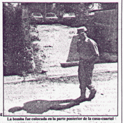 1989 Terra lliure reivindica l'atac amb explosiu contra la caserna de la Guàrdia Civil de Banyoles