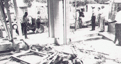1988 Terra lliure destrueix l'oficina de l'INEM a Tarragona.