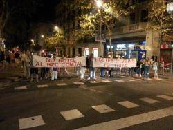Manifestació contra el futur Hotel Rec Comtal (Arxiu)