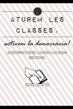 Cartell #Estudiants9N