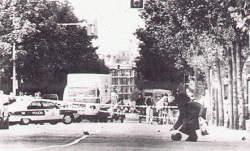 L'11 d'octubre de 1991 Terra Lliure va col·locar un explosiu contra l´Instituto Nacional de la Seguridad Social a l'avinguda Santa Eugènia de Girona