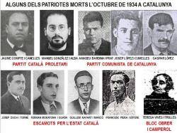 Els combatents d'Octubre de 1934 (en el 80è aniversari)