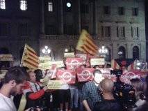 Assemblea Oberta a la plaça de Sant Jaume, convocada per la CUP