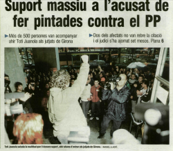 Portada del Punt Diari del 10 d'octubre de 2002