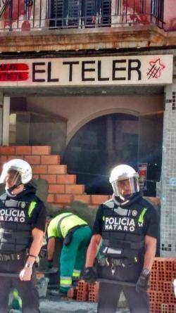 detencions en el desatllotjament del CPI el Teler