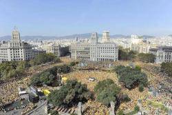 Gran mobilització a Barcelona per la Independència