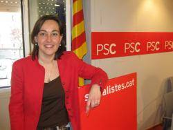 Sílvia Paneque és l'única regidora del PSC a Girona