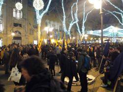 Clam per la independència dels Països Catalans a Palma (imatge: Som Països Catalans)