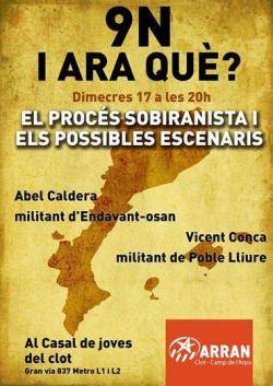 Acte organitzat per ARRAN Clot-Camp de l'Arpa