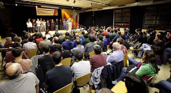 Presentació de @Poble_Lliure a la Sedeta a Barcelona.