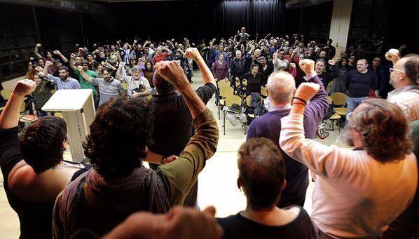 Presentació de @Poble_Lliure a la Sedeta a Barcelona.