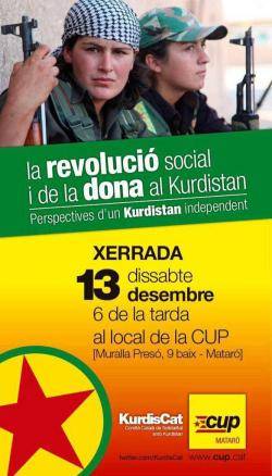La CUP de Mataró se solidaritza amb el poble kurd
