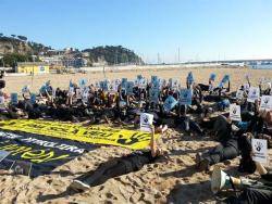 Protesta a Blanes contra les prospeccions