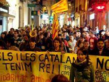 Manifestació a Vilafranca del Penedès contra la Monarquia (2009)