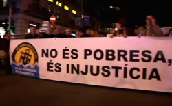"No és pobresa, és injustícia"