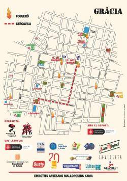 Foguerons Gràcia 2015