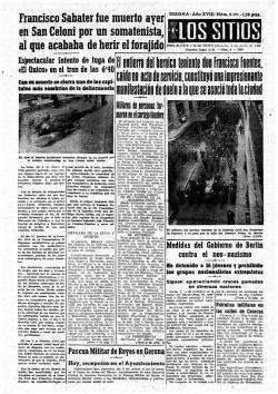 Retall del diri "Los Sitios" del 6.06.1960