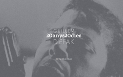 20 actes per recordar que fa 20 anys del comiat de Guillem d'Efak