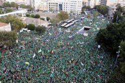 La manifestació dels 100.000 "Contra la imposició, defensem l'educació"