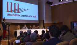 Presentació de les propostes de Constitució catalana
