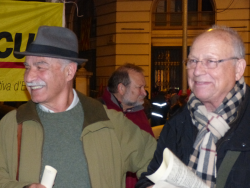 El petit homenatge s'ha celebrat després de l'acte de #PerlaRuptura2015 a l'Aliança del Poblenou.