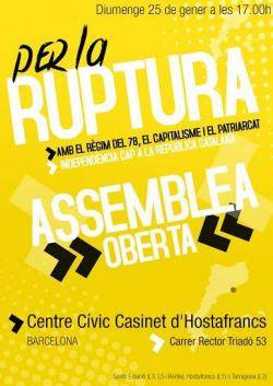 Assemblea Oberta al Casinet d'Hostafrancs