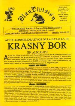 La Hermandad de Combatientes de la División Azul manté un acte commemoratiu de la batalla de Krasny Bor a Alacant