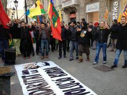 Solidaritat amb el Kurdistan a Barcelona