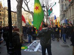 Solidaritat amb el Kurdistan a Barcelona