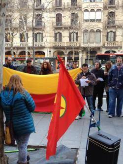 Solidaritat amb el Kurdistan a Barcelona