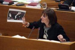 Mayte Parra (PP) contra l'Any Ovidi (Imatge: Vilaweb)