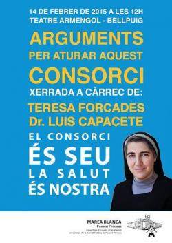 Teresa Forcades se suma al rebuig al consorci sanitari de Lleida