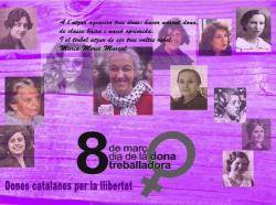 Homenatge a les dones dels Països Catalans per la seva lluita