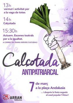 Calçotada Antipatriarcal a Terrassa