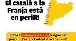 Campanya per denunciar el setge al catal&agrave; a la Franja